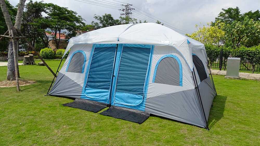 Cheap Goat Tents Large Camping Tent Outdoor Big Family Tent 8 10 12 Person Party Tent Waterproof Cabin Camp Anti UV Marquee Tents Tents 